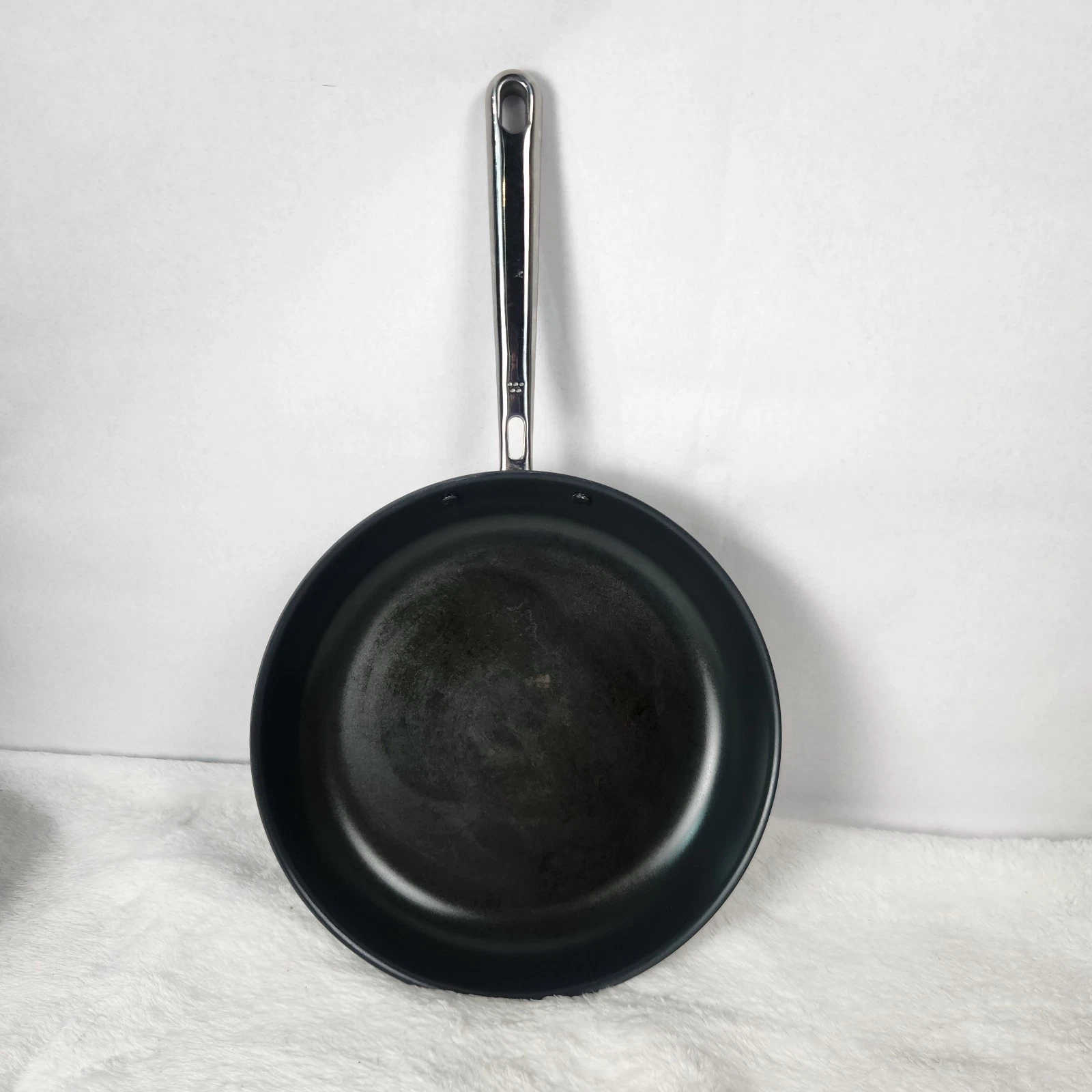 Misen Carbon Nonstick 10" Frying Pan Nitrided Tri-Ply Carbon Steel EUC