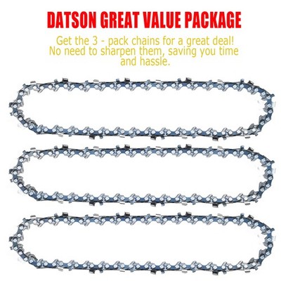 14 Inch Pole Saw Chain, 1/4'' .043'' 72 DL FOR STIHL MSA 160, MSA 160 T, MSA 200