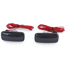 LED Lightbar Seitenblinker Schwarz für Dodge Charger Avenger Caliber Nitro