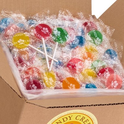 Candy Creek - Classic 10 Flavor Lollipop Variety: 9 Fruit Flavors + Root Beer (B