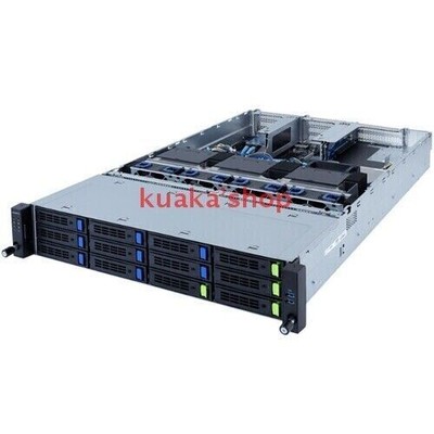 Gigabyte R282-Z96 Server 12X3.5''(4x NVME) 256GB RAM 2x AMD EPYC 7713 CPU 9364-8i