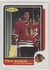 1986-87 O-Pee-Chee Troy Murray #25 0a2