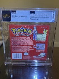 New! Pokemon Red Version 1st Print Sandshrew!! WATA 9.6 A+!! NOT VGA!