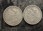 Morgan Silver Dollar lot of 2(both coins included)