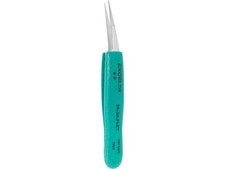 Excelta 5A-SA-PI-ET - 10 Deg Offset Tapered Tweezers, Ultra-Fine Pointed,