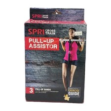 Spri Pull Up Assistor Bands Heavy Duty Resistance Band for Pull Up, 4 Pull