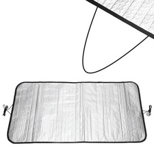 35 x 18 Inch Air Conditioner Cover, Magnetic Outside AC Unit Cover, Silver