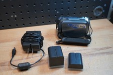  J JVC Everio GZ-MG37U 30GB Hard Disk Drive Camcorder, 2 Batteries - TESTED