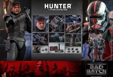 New Hot Toys TMS050 STAR WARS: THE BAD BATCH 1/6 HUNTER in stock