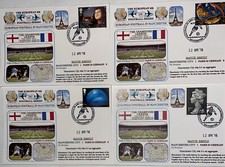 MANCHESTER CITY V PARIS ST GERMAIN CHAMPIONS LG 12TH APRIL 2016 FIRST DAY COVERS