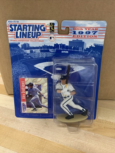1997 Starting Lineup Alex Rodriguez Seattle Mariners Kenner Sports Figure Box 86 - Picture 2 of 7