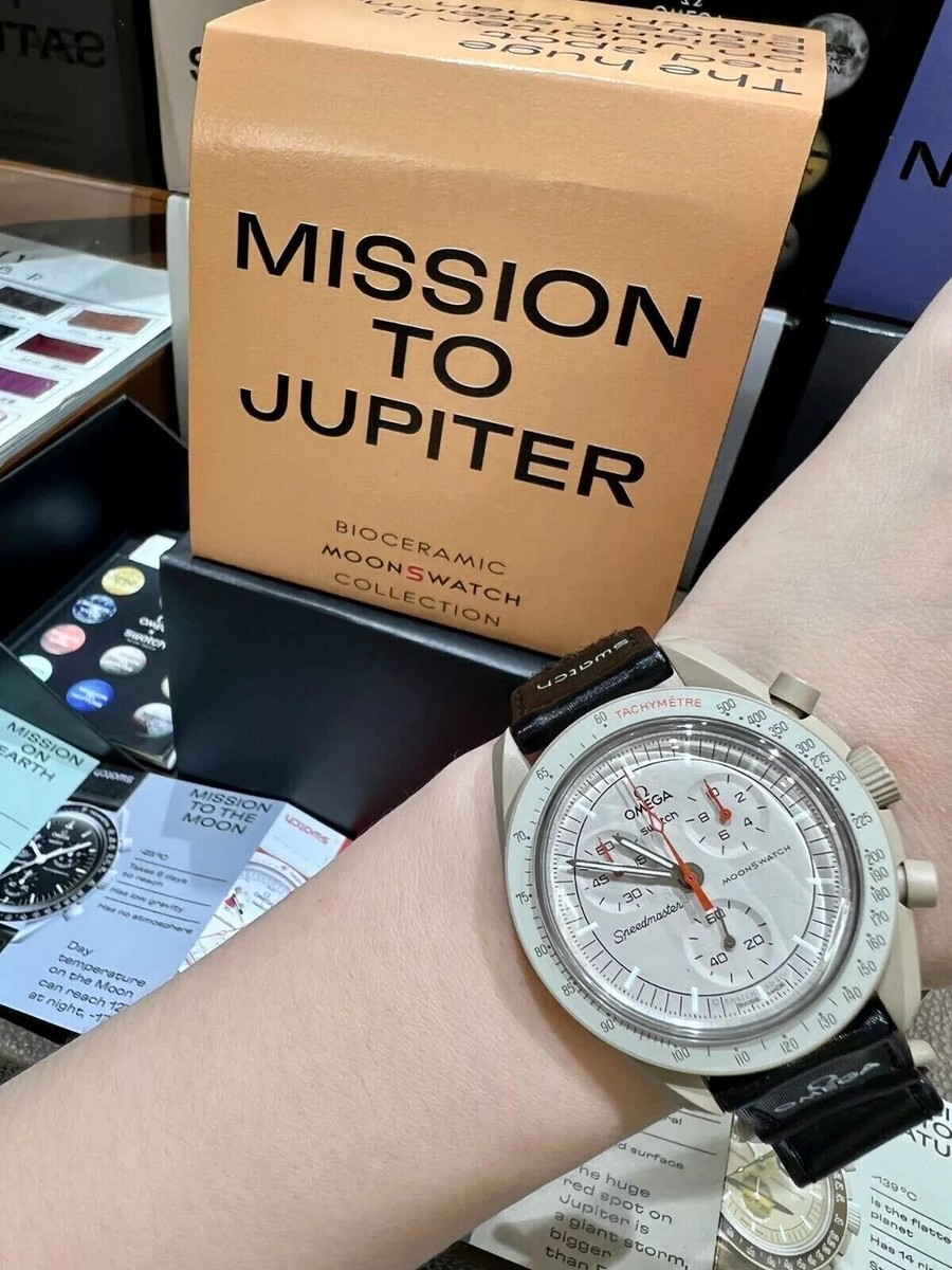 Swatch OmegaMoonswatchMission to Jupiter Swatch OmegaMoonswatchMission to Jupiter