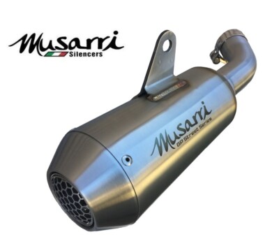 Musarri GP SS Slip On Exhaust MY925SS YAMAHA YZF-R3 / MT03 all years