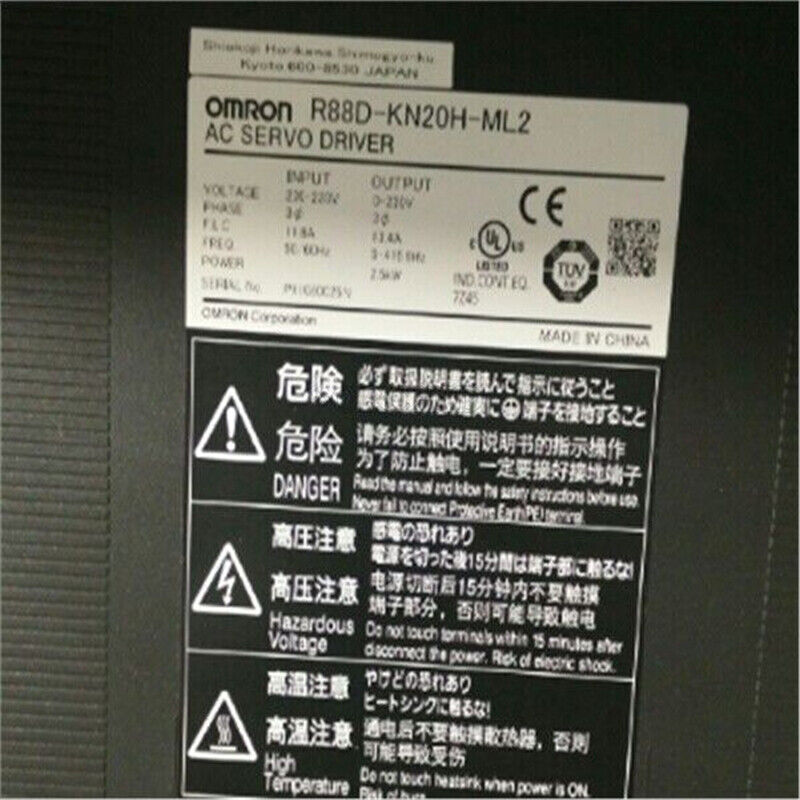 Omron R88D-KN20H-ML2 Servo Driver New One Expedited Shipping Omron R88D-KN20H-ML2 Servo Driver New One Expedited Shipping