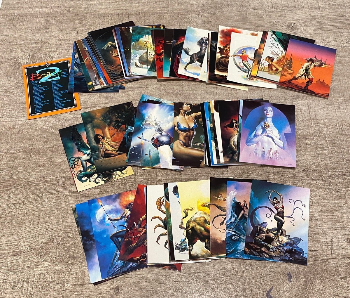 BORIS Series II The Fantasy Continues Complete set of 90 cards | eBay