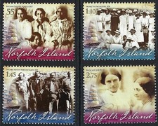 2010 Norfolk Island SG#1088/91 Pitcairners on Morayshire set of 4 Mint MUH MNH