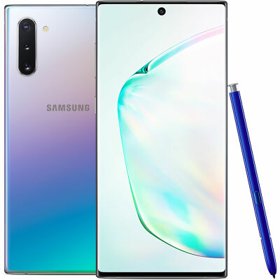 Samsung Galaxy Note 10 SM-N970U 256GB Android Factory Unlocked Smartphone - Glow