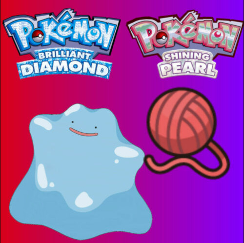 NEW BRILLIANT DIAMOND AND SHINING PEARL 6IV SHINY MASUDA DITTO + DESTINY  KNOT