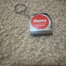 Proto Stanley 3' Keychain Tape Measure With Lock