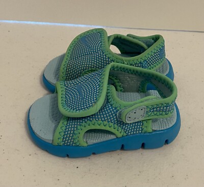 Nike Sunray Adjust Sandal Girl’s Toddler Size Aqua