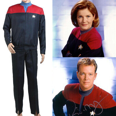 Star Trek Voyager-Command-Uniform Rote Cosplay Kostüm Halloween Party