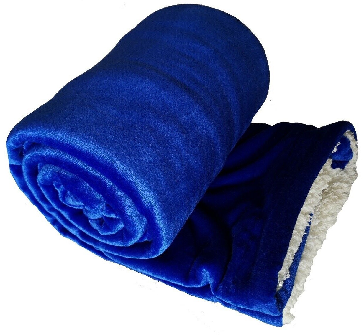 Luxury Sherpa Fleece Throw Blanket Sofa Chair Bed Soft Faux Fur (Single