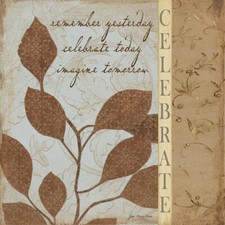 Ceramic Backsplash Tile Mural Inspirational Kitchen/Bathroom - Celebrate
