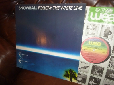 Snowball (Curt Cress) Follow The White Line, German WER 58104 LP, 12'' 1980