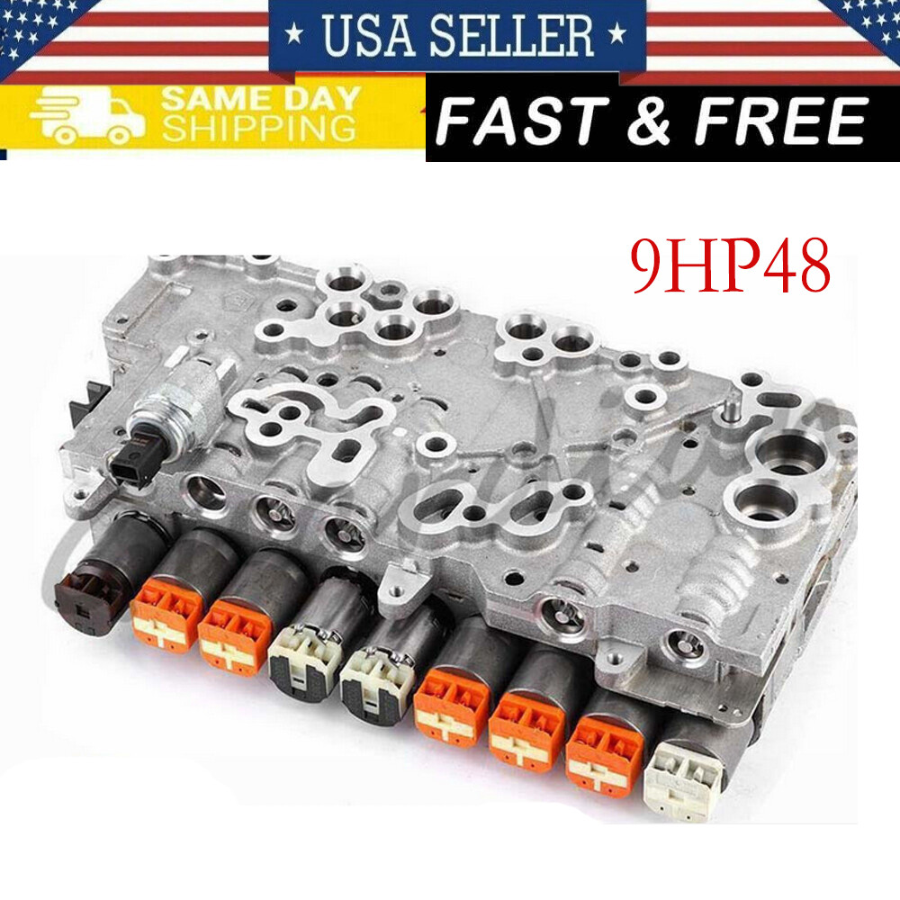 9HP48 948TE Transmission Valve Body 9 Solenoids For 2014-2016 2017