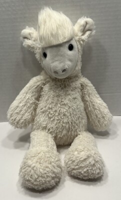 Manhattan Toy Company Plush 15  White Sheep Lamb Stuffed Animal Toy 2017