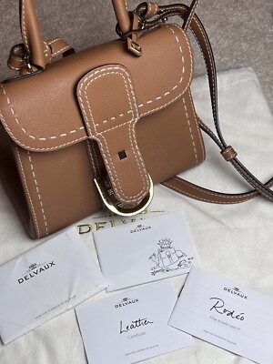 DELVAUX ハンドバッグ Brillant Mini SurpiqueRodeo Calf Brillant Handbag
