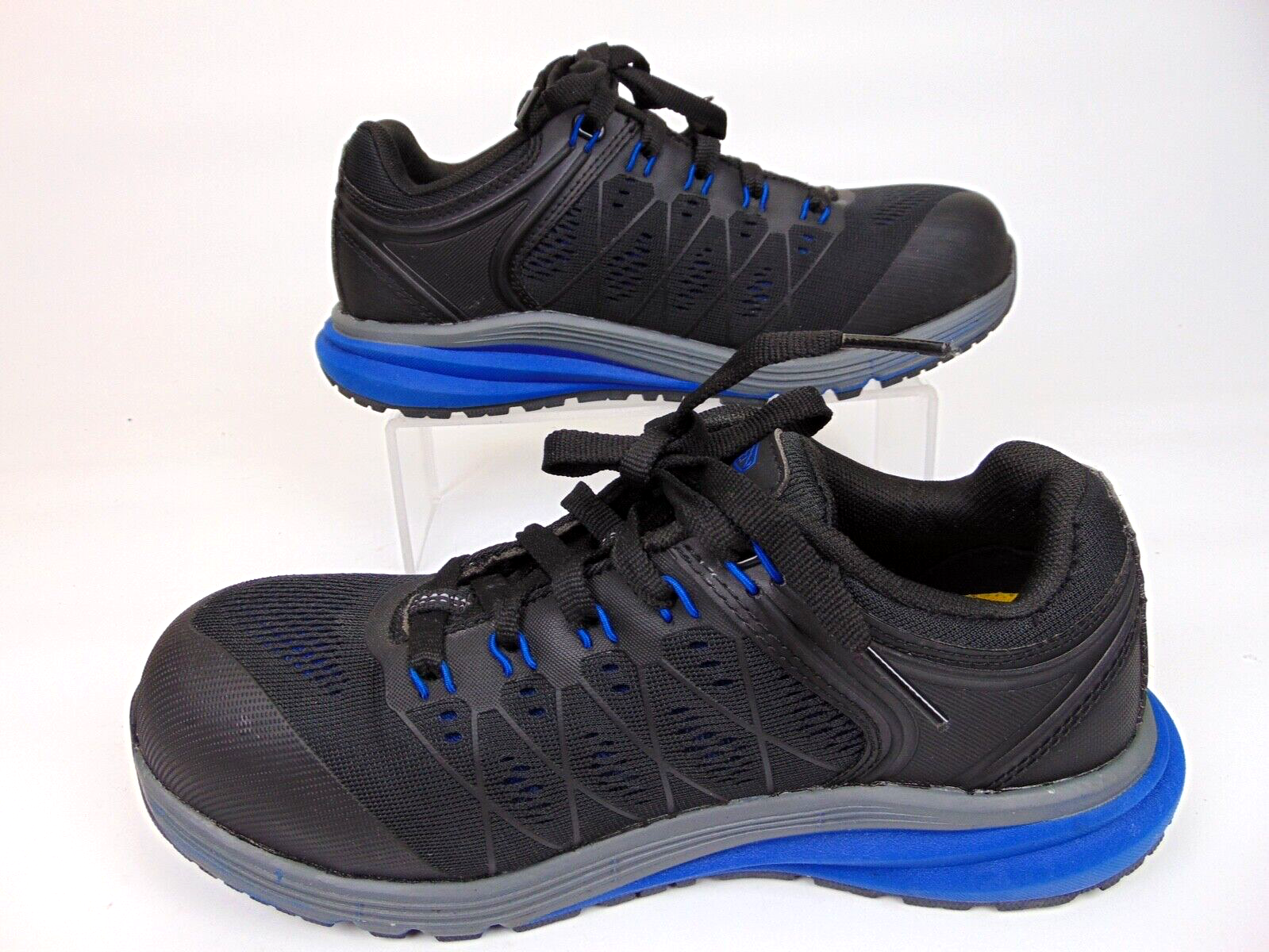 Sneakers KEEN Vista Energy Safety Toe da Lavoro Comfort Donna Taglia 6.0 LARGHE Nero