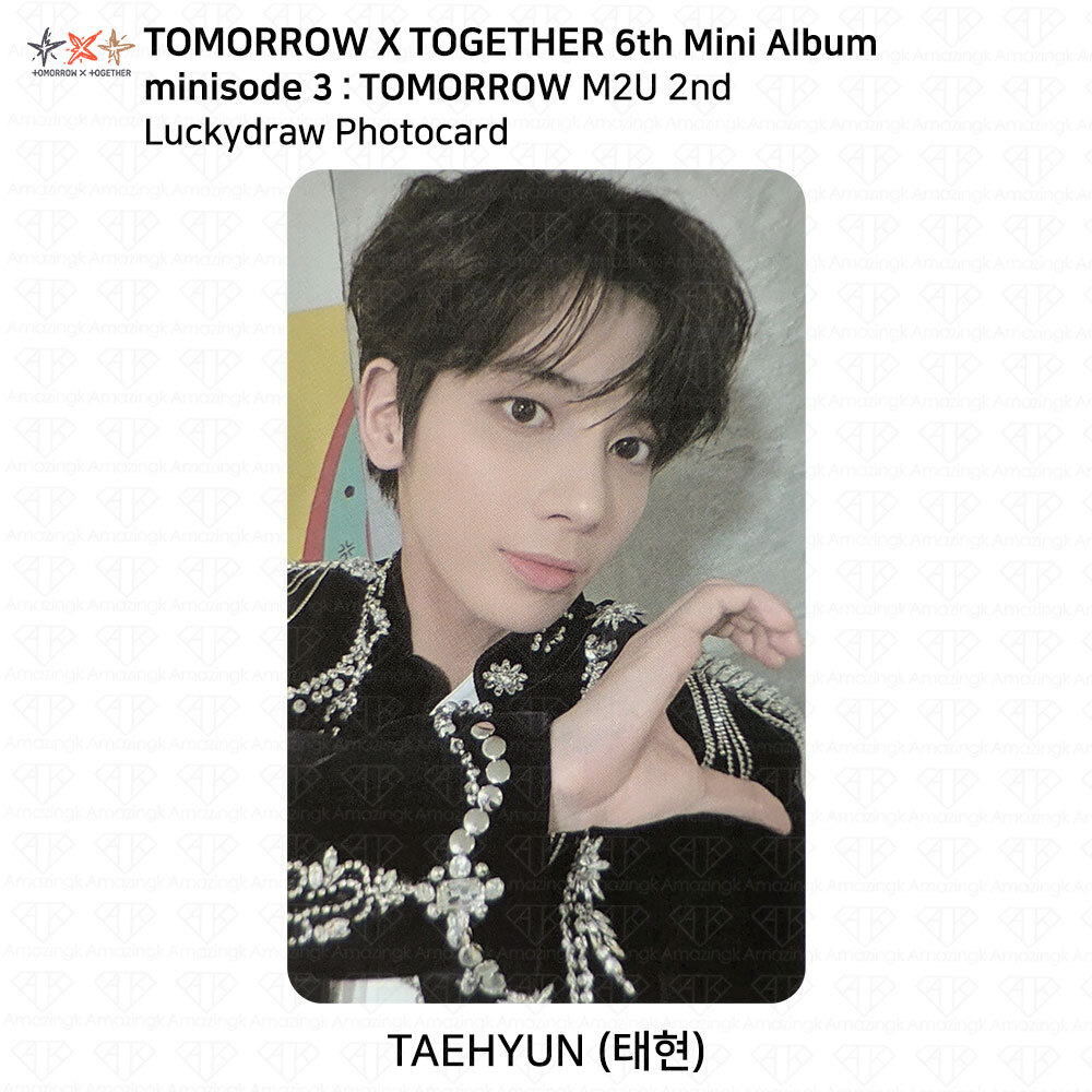 TXT Tomorrow X Together minisode 3: TOMORROW 2nd Lucky Draw