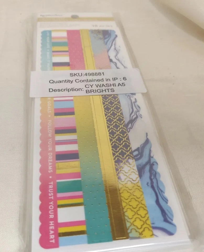 Recollections BRIGHTS 420 pieces Washi Stickers~ NEW!  - Image 4 of 4