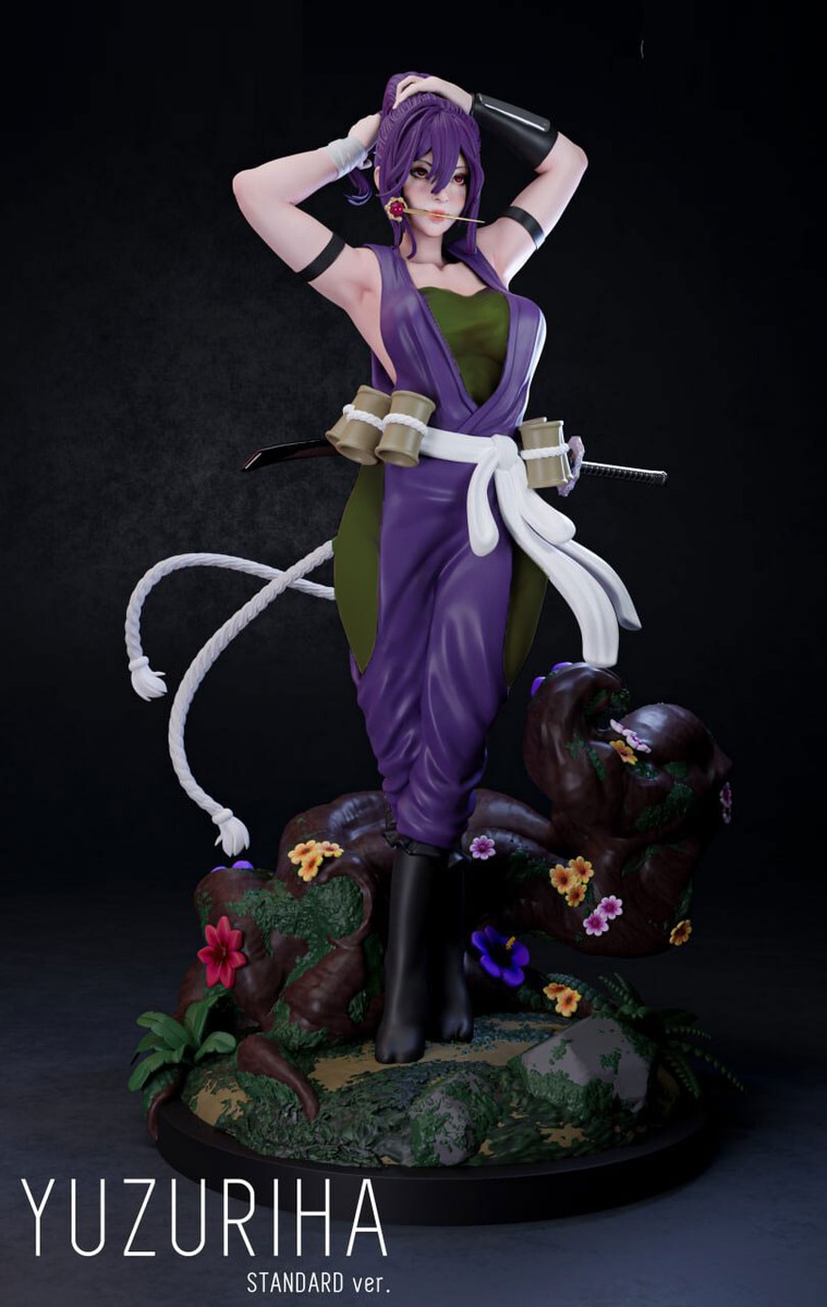 YUZURIHA Hell's Paradise Unassembled Unpainted 3D Printing Resin