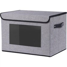 Fabric Storage Boxesstorage Baskets For Shelves With Lids Fabric Storage Bins Wi