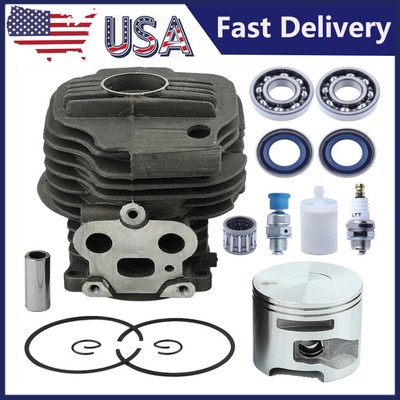 Cylinder Piston Gasket Kit For Husqvarna Partner K750 K760 - 51mm Bore Engine Rebuild Kit