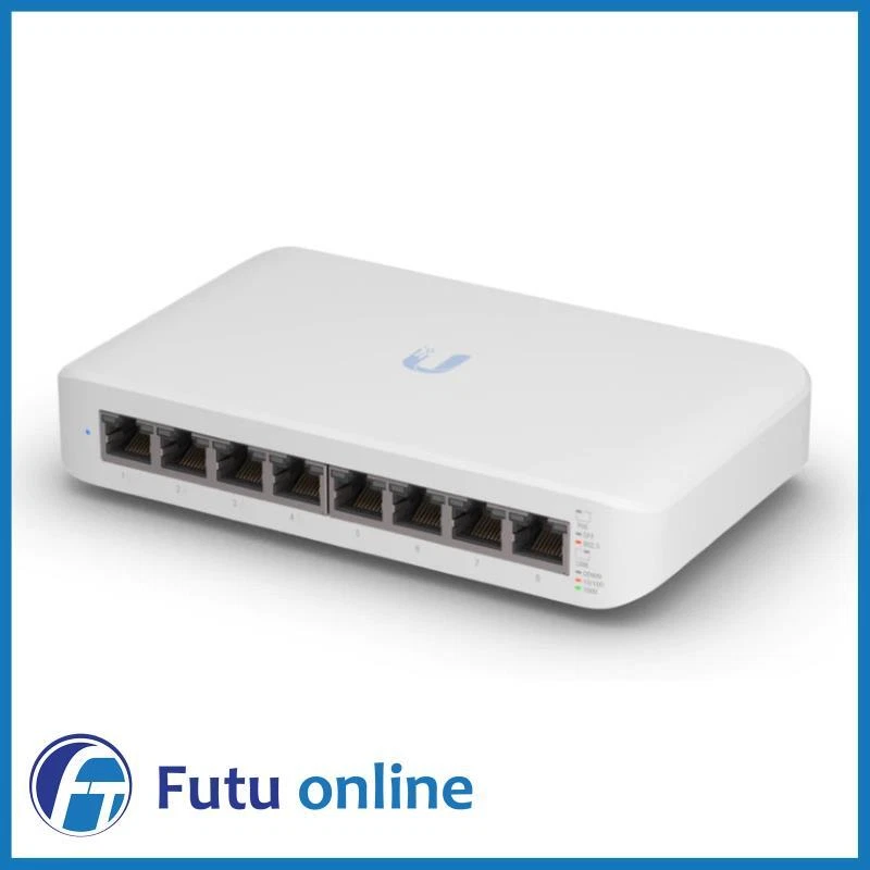 Ubiquiti UniFi 8 Port Switch Lite PoE (4 Ports) USW-LITE-8-POE Network Managed