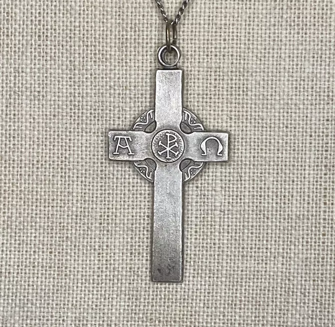 Protestant cross necklace deals