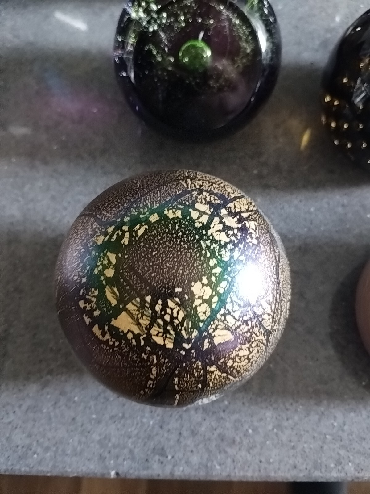 Glass paperweights job lot eBay