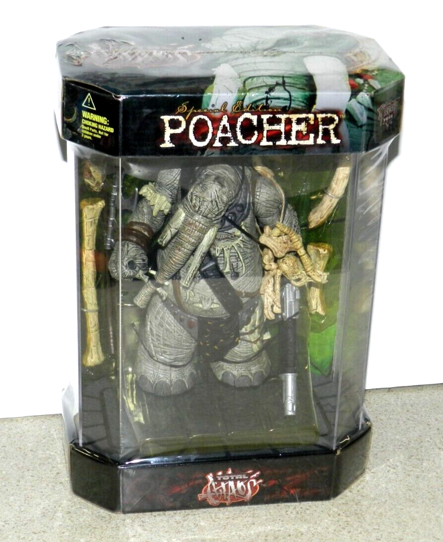 McFARLANE POACHER TOTAL CHAOS LARGE BOXED SET NEW SEALED SPECIAL