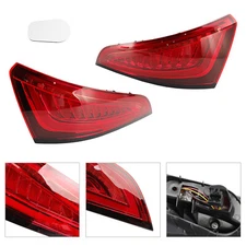 L+R Pair Rear Tail Light Lamp 8R0945094C/93C LED For Audi Q5 8R 2014-2016