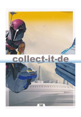 Rebell Attax Serie 1 - 102 - Rebellion - Strike Force Puzzle-Karten