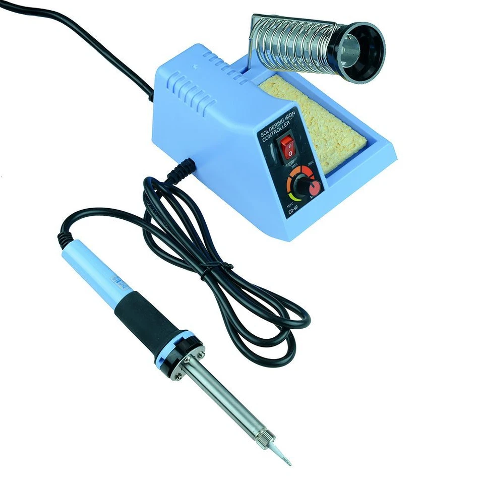48W Temperature Adjustable Soldering Iron Station Solder Tool - Image 2 of 2
