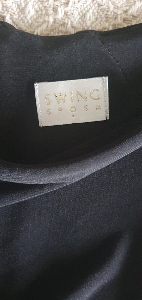 Abendkleid Cocktailkleid Bleistiftkleid Spitze schwarz 36 - Bild 4 von 4