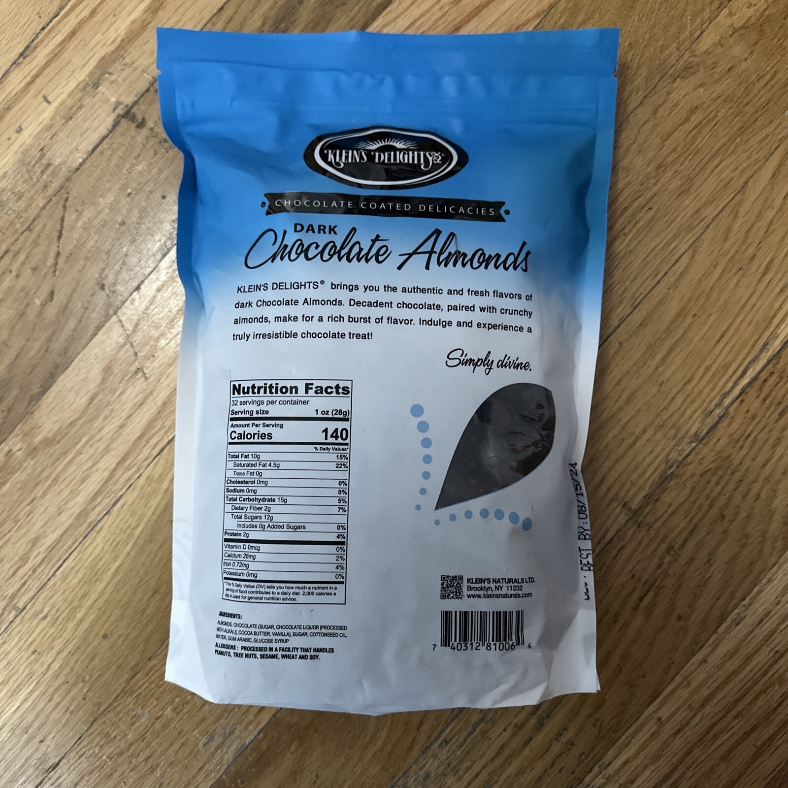 Klein’s Delights Dark Chocolate Almonds 32 Oz KOSHER Free Shipping! eBay