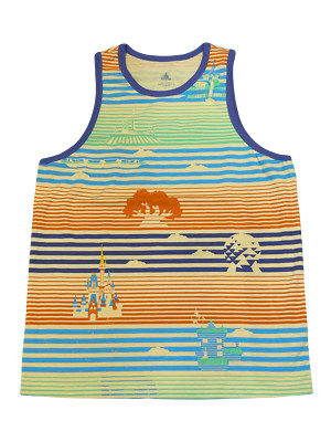 Disney Magic Kingdom, Epcot, Animal Kingdom, Hollywood Studios gestreiftes Tanktop