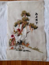 Asian Silk Art 15x24 In