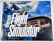 Microsoft Flight Simulator PILOT'S HANDBOOK Version 5.0 MS-DOS 284-page Manual