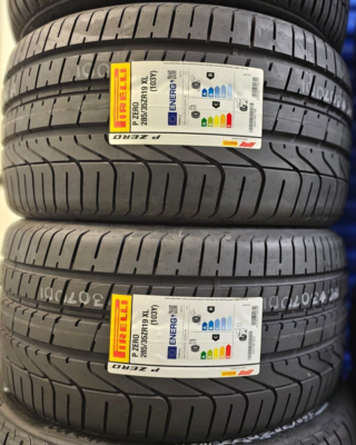 送料込み285/35ZR19 PIRELLI P ZERO 2本セット 2X NEW PIRELLI P ZERO CAR TYRES 285/35 ZR19 XL 103Y 285 35 19 UHP